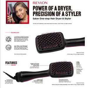 Revlon One Step hair Dryer and Styler